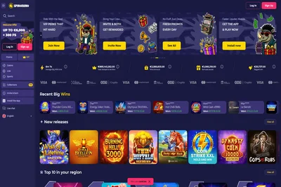Spinorhino Casino Italia Homepage