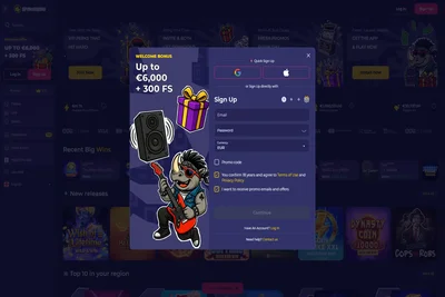 Registrazione Spinorhino Casino